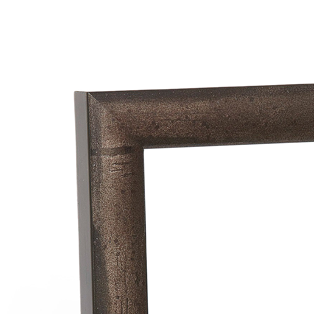 Weathered Iron Traditional Narrow Width Table Top Frame