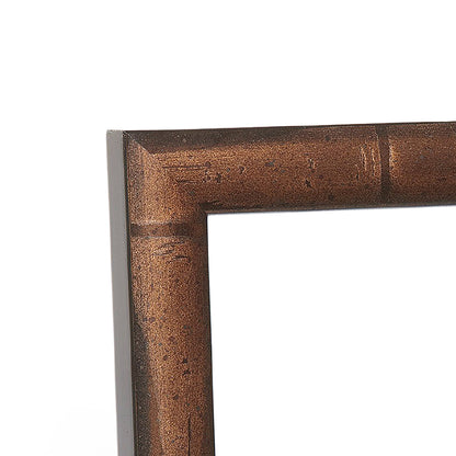 Weathered Copper Traditional Narrow Width Table Top Frame