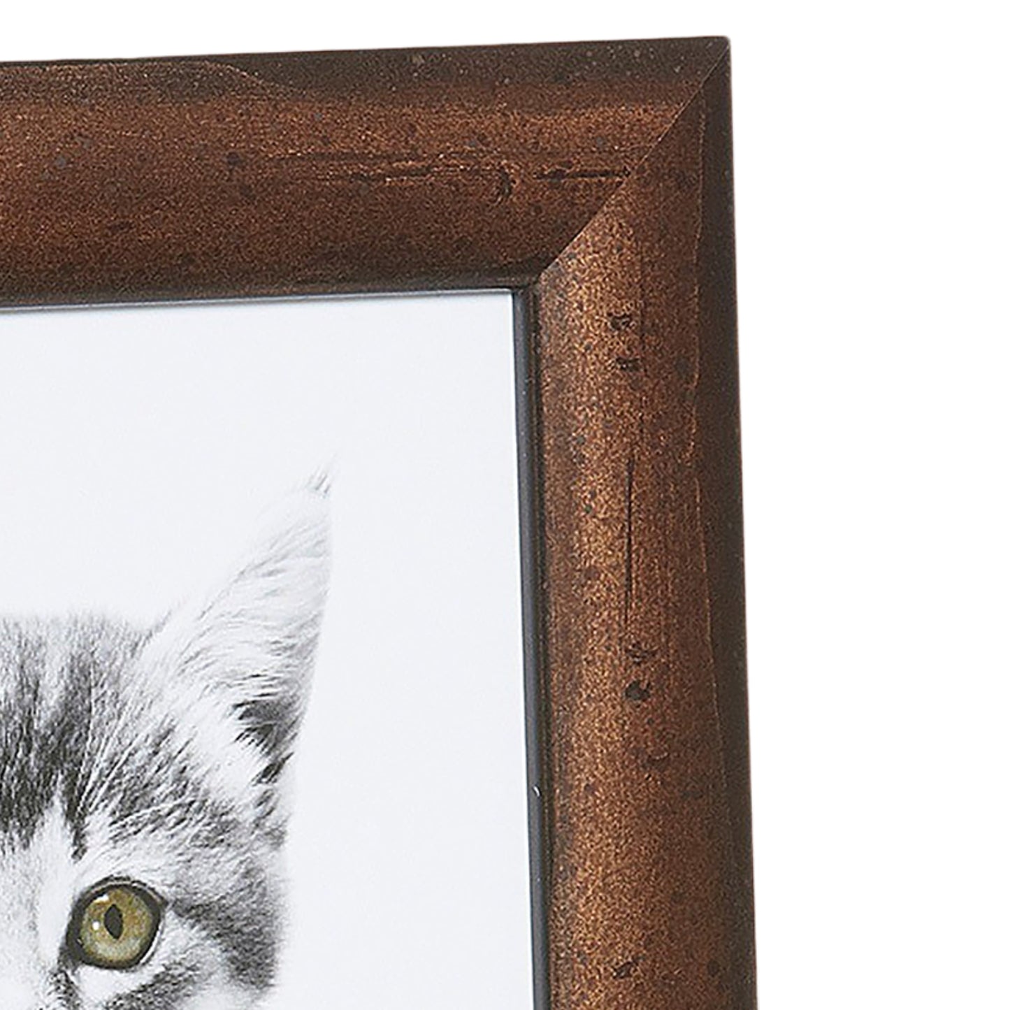 Weathered Copper Traditional Narrow Width Table Top Frame