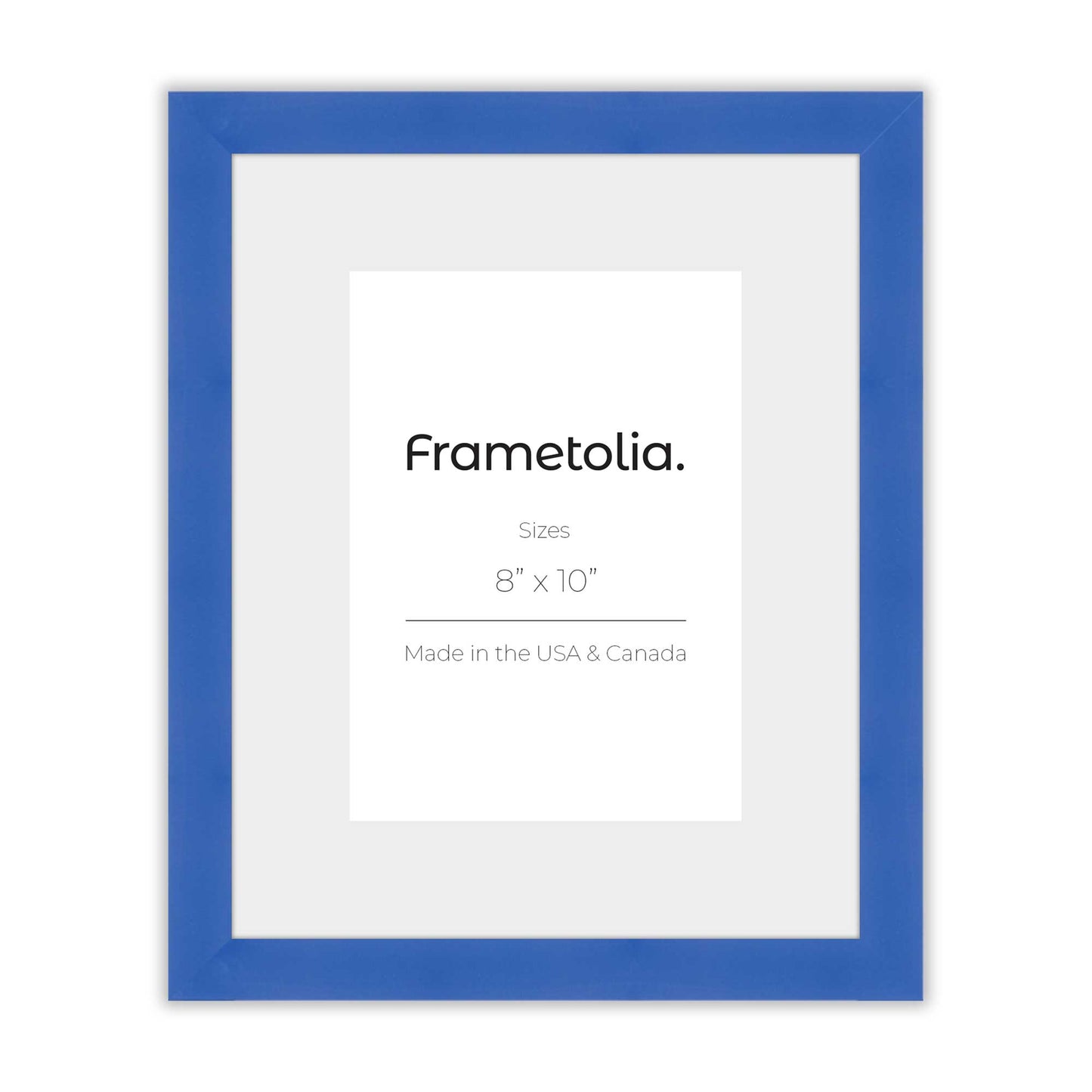 Seaport Blue Frame With Custom Print