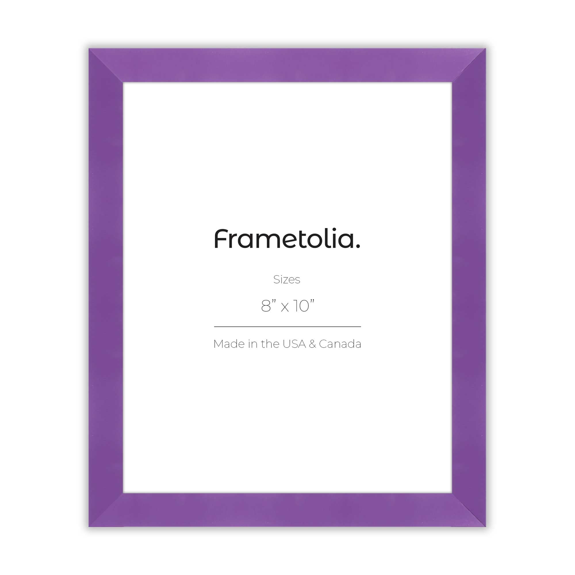 purple wall frame