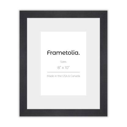 [Color:Steel Black], Picture frame front