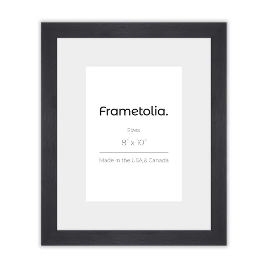 Steel Black Frame With Custom Print