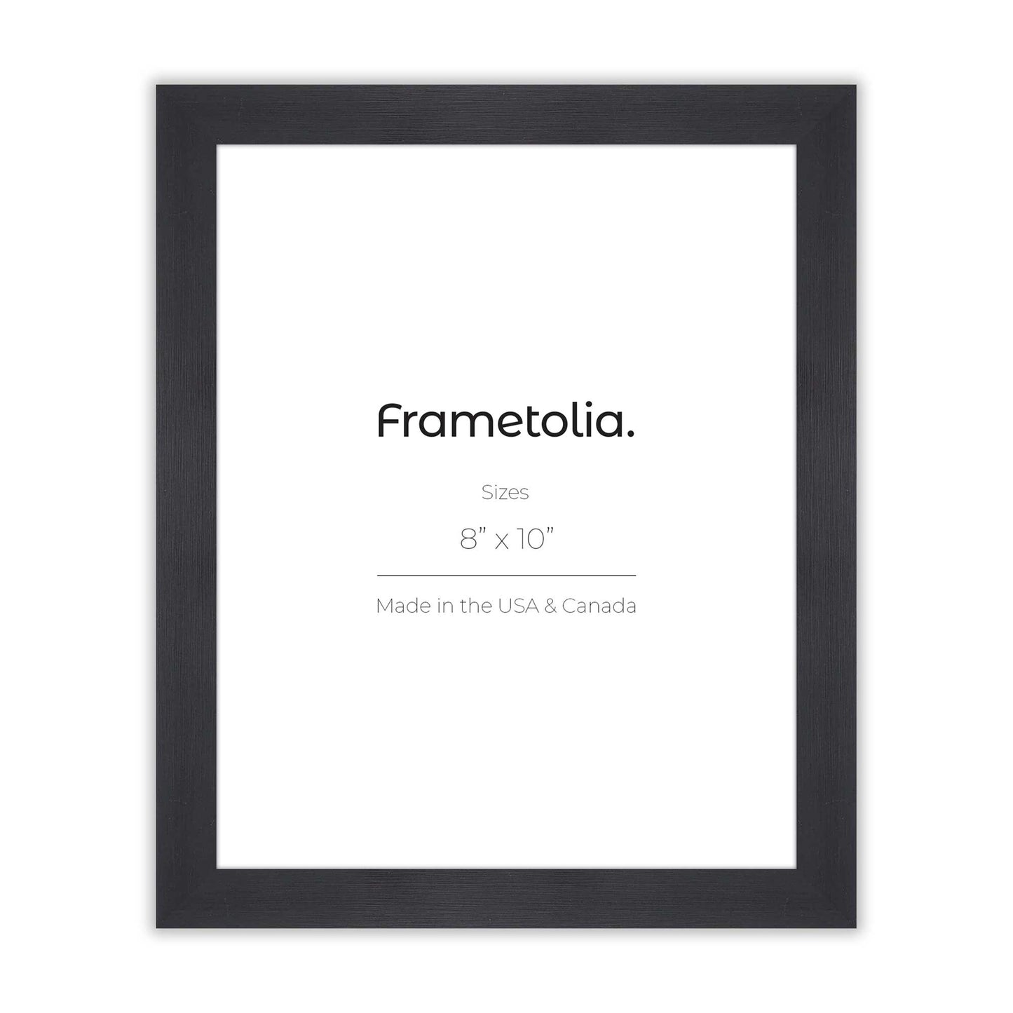 Steel Black Frame With Custom Print