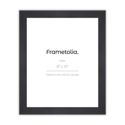 Steel Black Frame With Custom Print