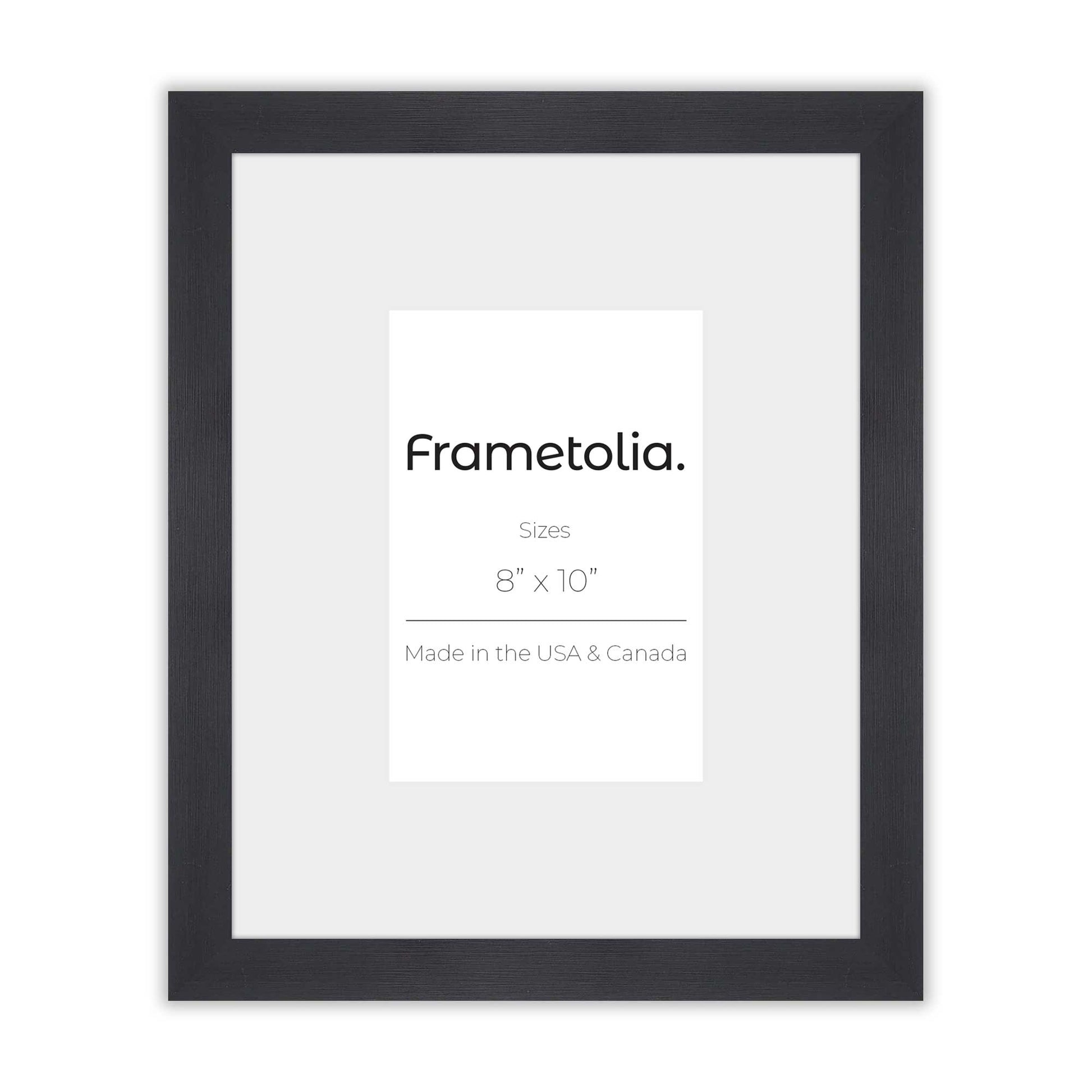 [Color:Steel Black], Picture frame front