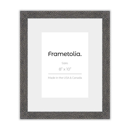 [Color:Fog Shagreen],[Mat:Narrow Mat], Picture frame