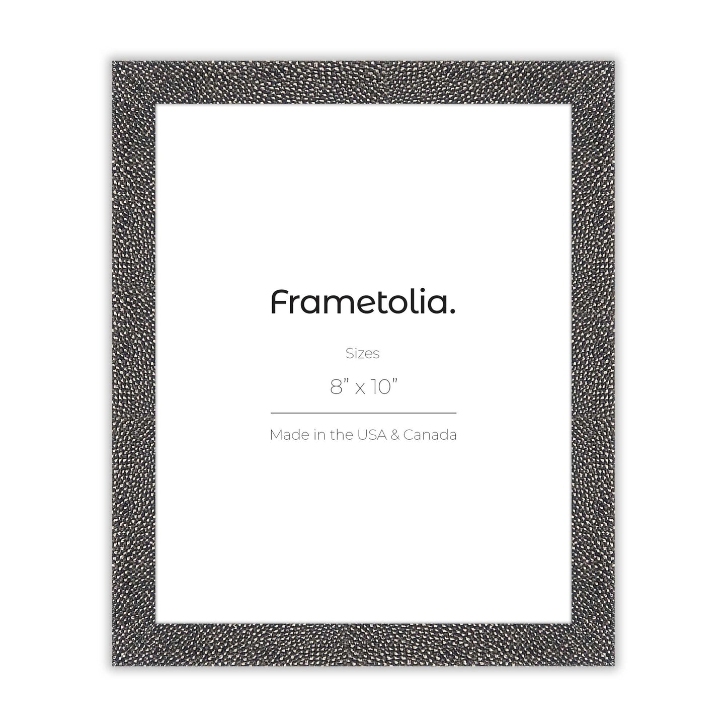 Fog Shagreen Frame With Custom Print