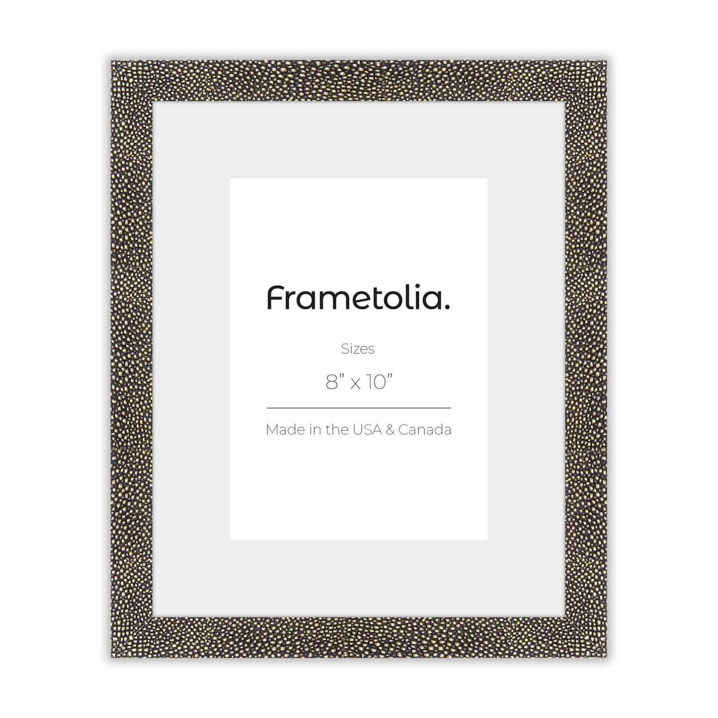 [Color:Gold Shagreen],[Mat:Narrow Mat], Picture frame