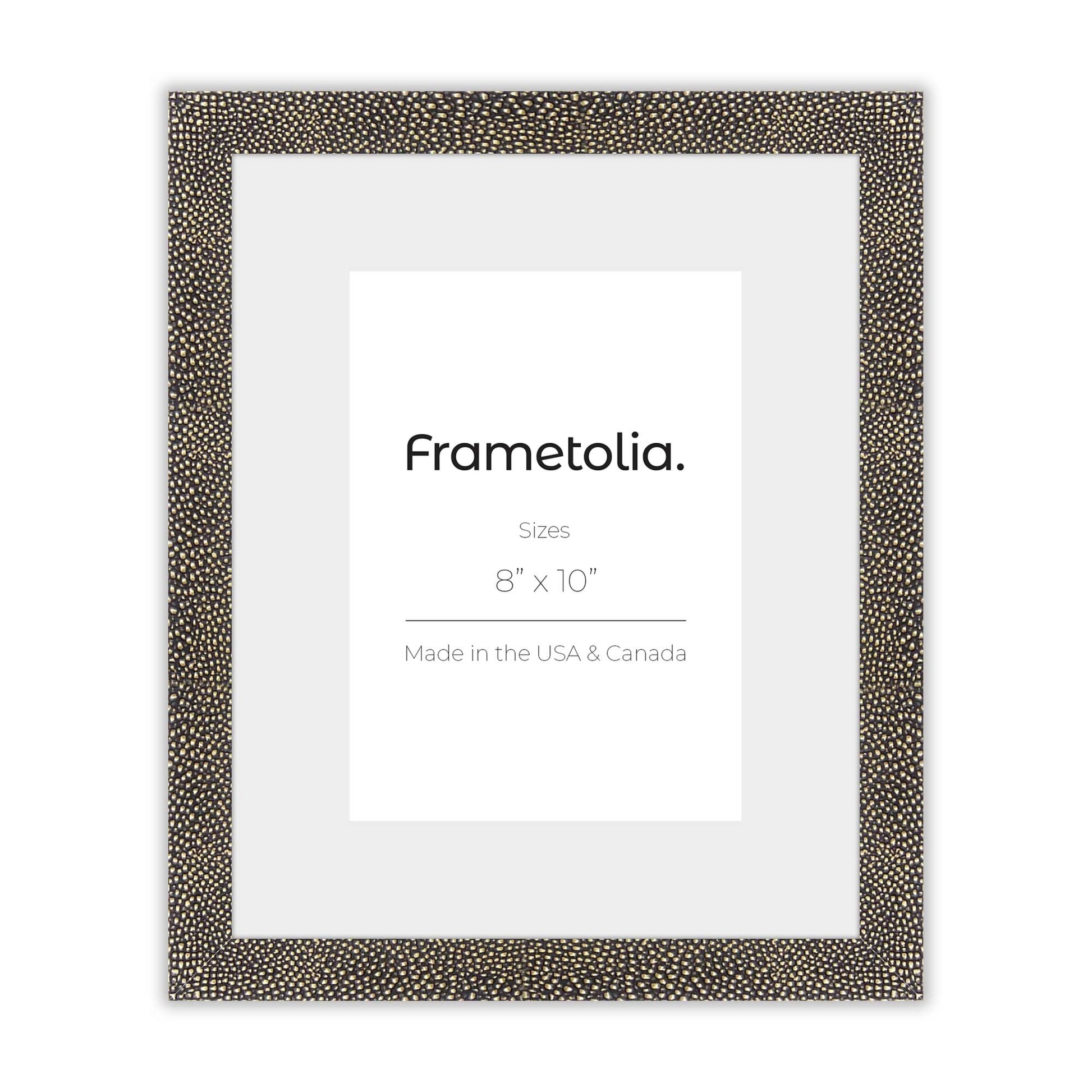 [Color:Gold Shagreen],[Mat:Narrow Mat], Picture frame