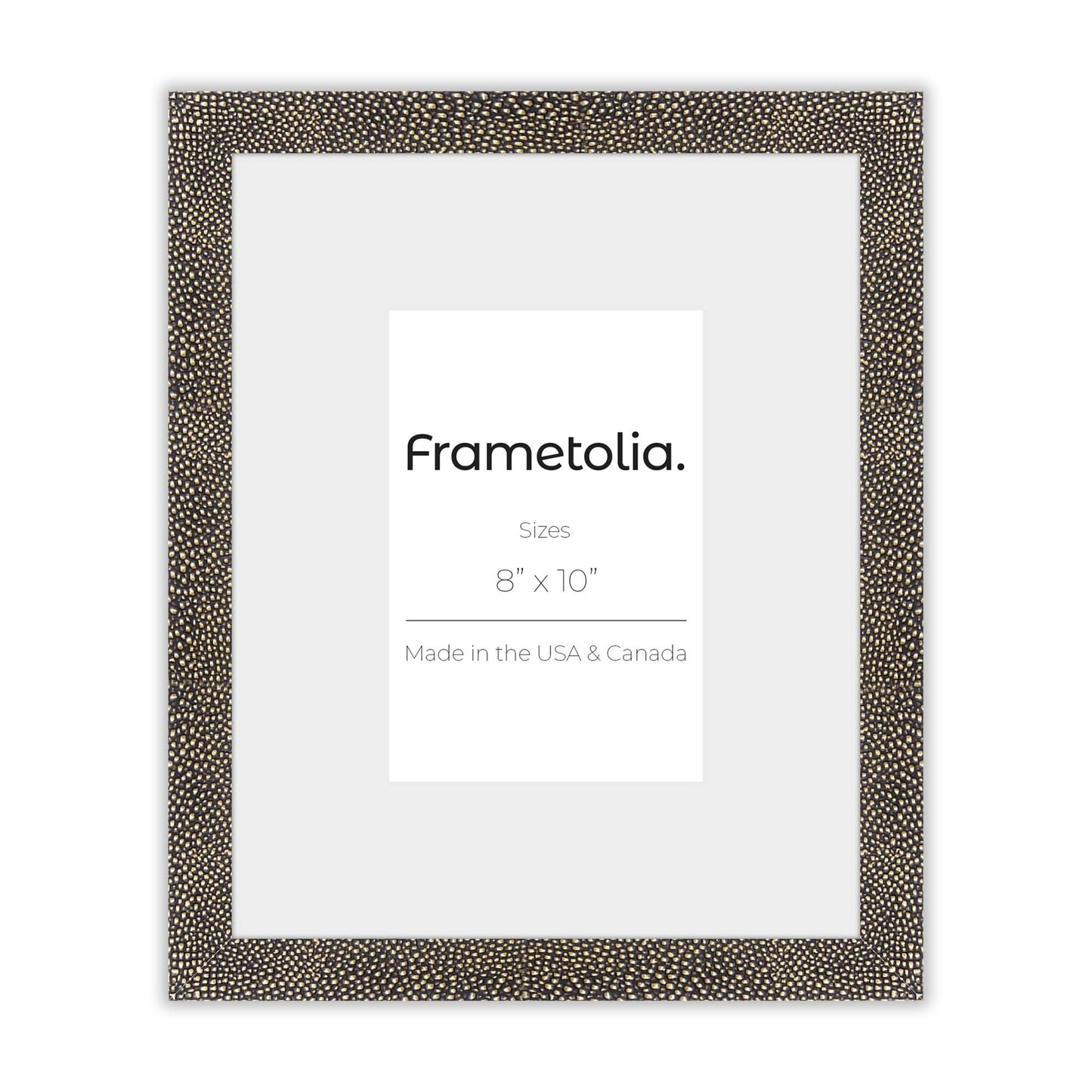 [Color:Gold Shagreen],[Mat:Wide Mat], Picture frame