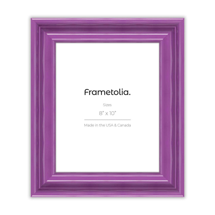 Royal Lilac Wide Width Wall Frame