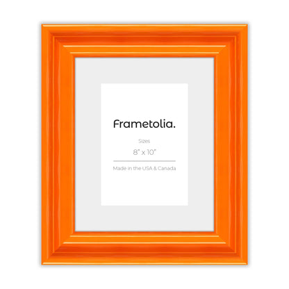 Orange Marmalade Wide Width Wall Frame