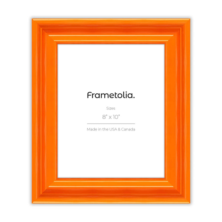 Orange Marmalade Wide Width Wall Frame
