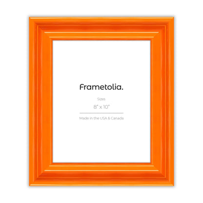 Orange Marmalade Wide Width Wall Frame