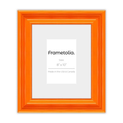 Orange Marmalade Wide Width Wall Frame