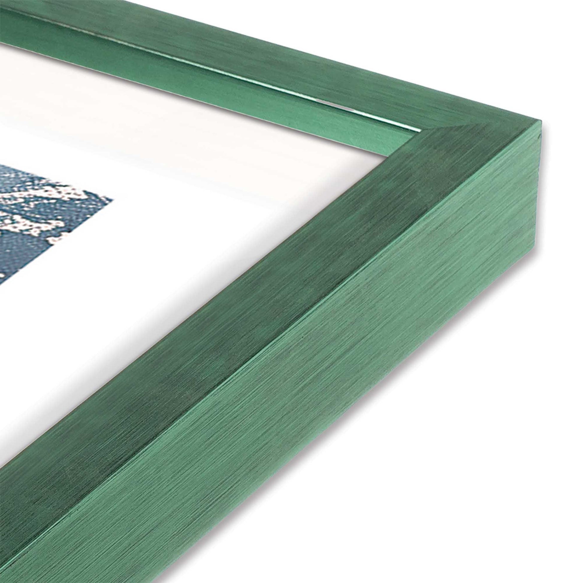 [Color:Lemon Grass], Picture of art in a Lemon Grass frame of the corner