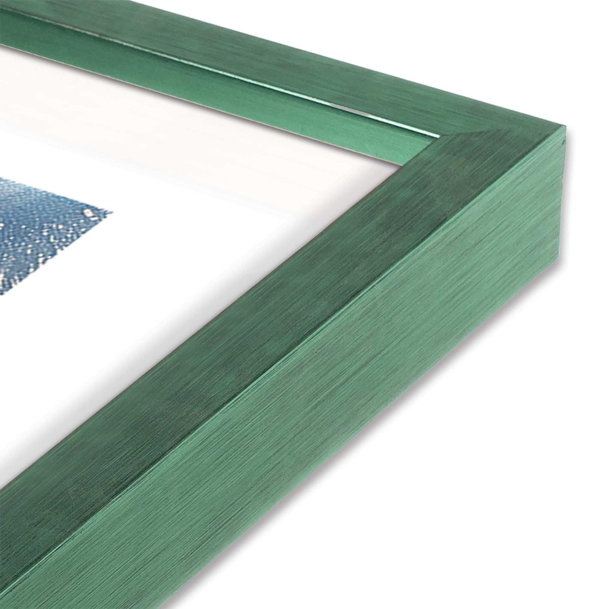 [Color:Lemon Grass], Picture of art in a Lemon Grass frame of the corner