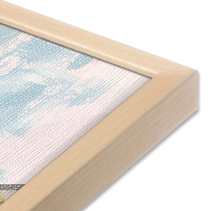 [Color:Raw Maple], Picture of art in a Raw Maple frame of the corner