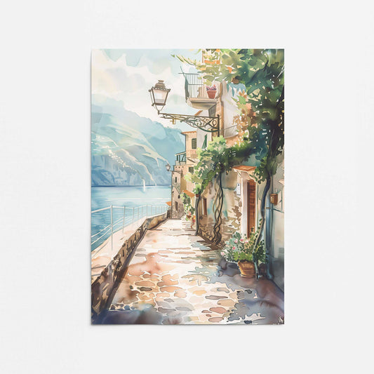 Coastal Greeting v2 Promotional Rolled Print
