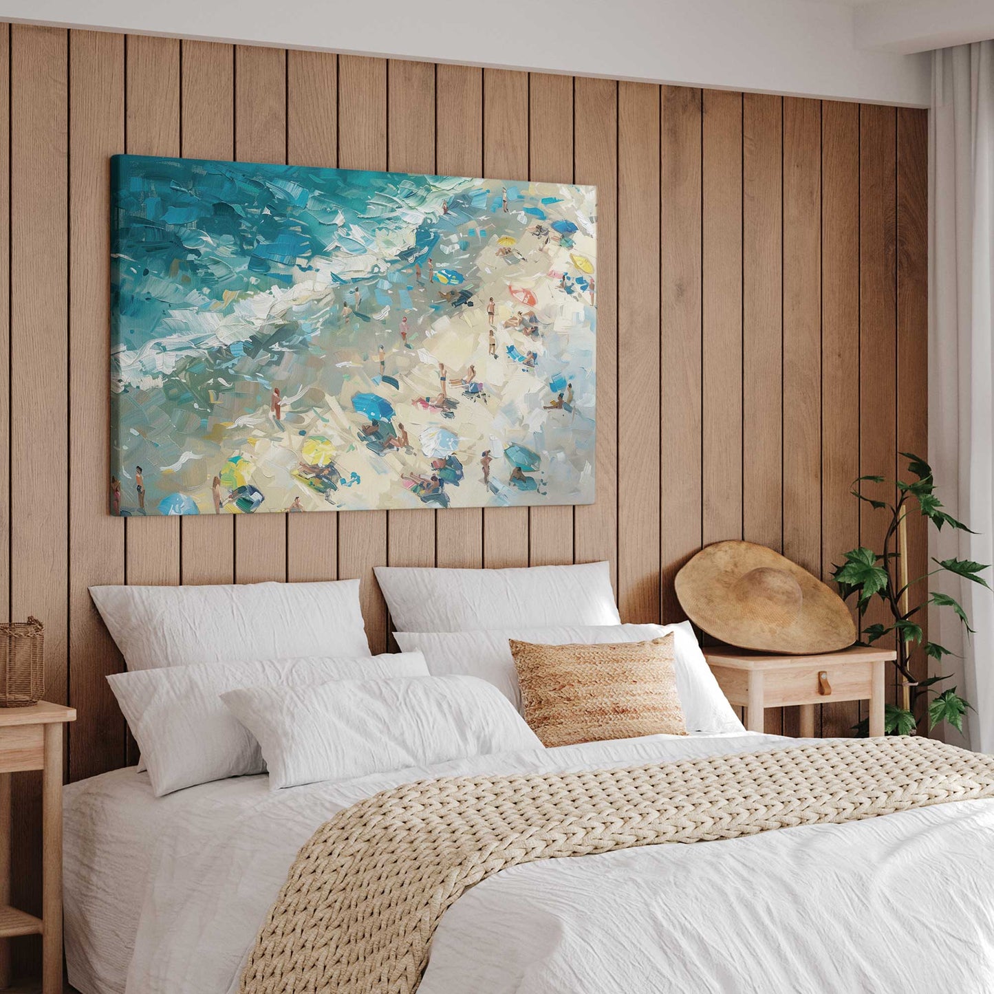 Coastal Harmony Print on Canvas