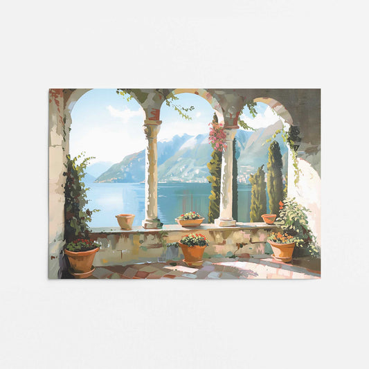 Lakeside Repose Promotional Rolled Print