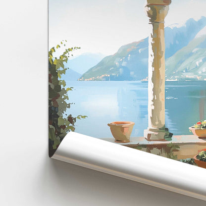Lakeside Repose Promotional Rolled Print
