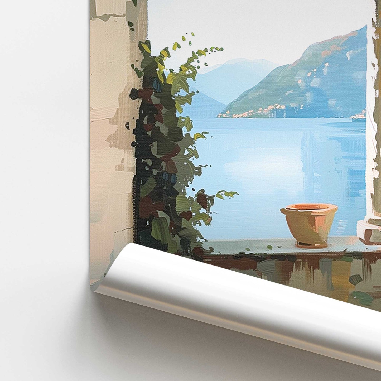 Lakeside Repose Promotional Rolled Print