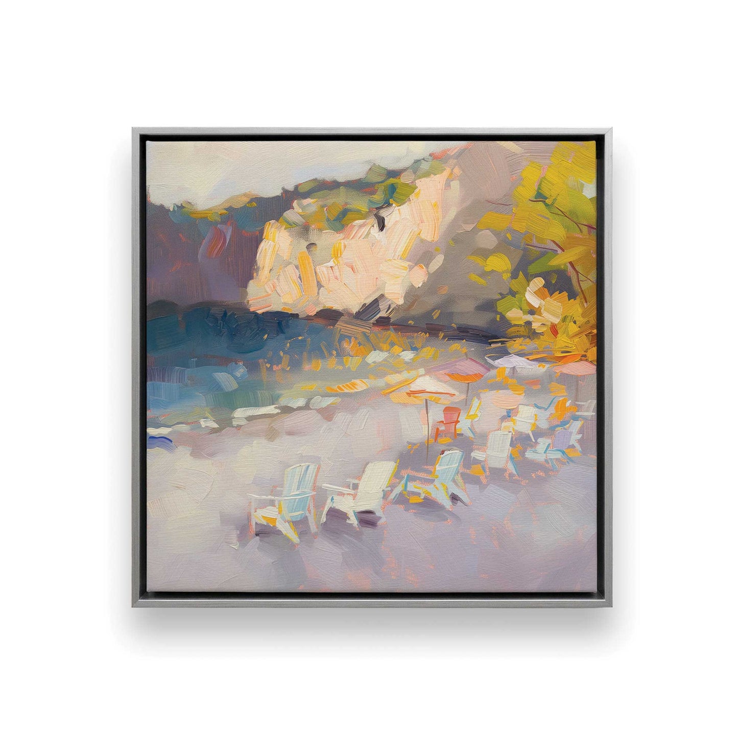 [Color:Polished Chrome], Picture of art in a Polished Chrome frame