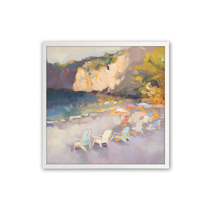 [Color:Opaque White], Picture of art in a Opaque White frame