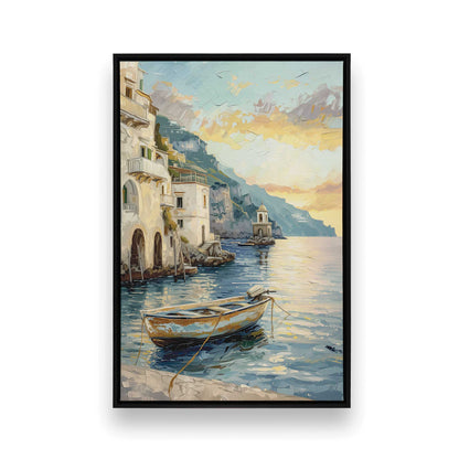 [Color:Satin Black], Picture of art in a Satin Black frame