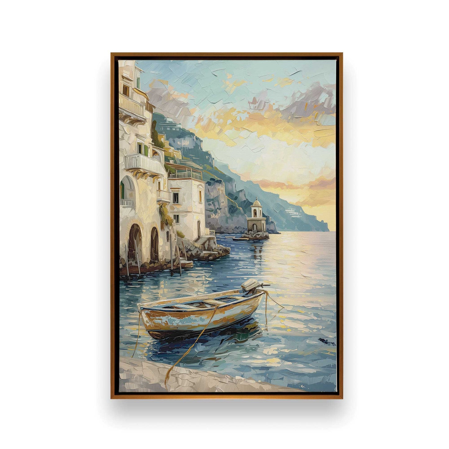 [Color:Polished Gold], Picture of art in a Polished Gold frame