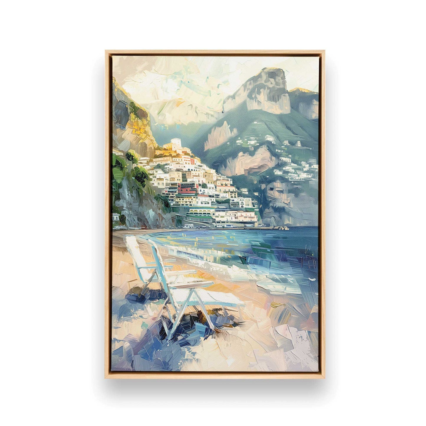 [Color:American Maple], Picture of art in a American Maple frame