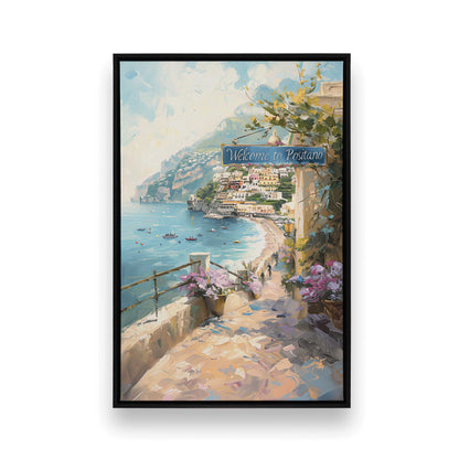 [Color:Satin Black], Picture of art in a Satin Black frame