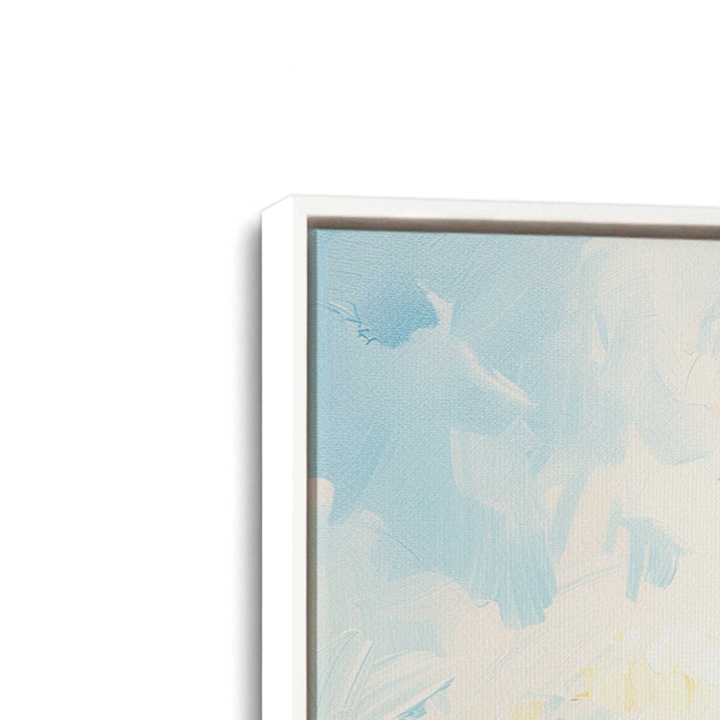 [Color:Opaque White], Picture of the corner of the art