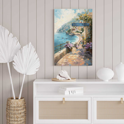 Positano Paradise Print on Canvas