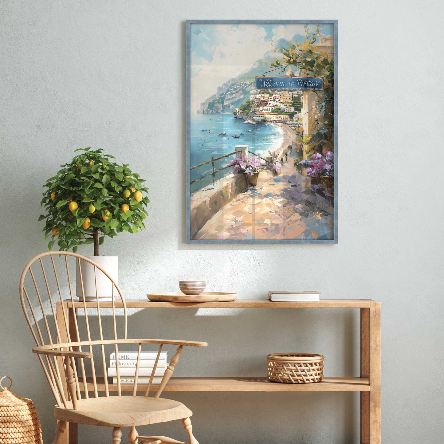 Positano Paradise Print