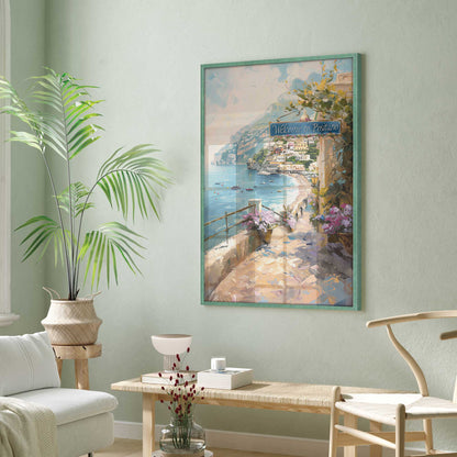 Positano Paradise Print