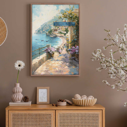 Positano Paradise Print