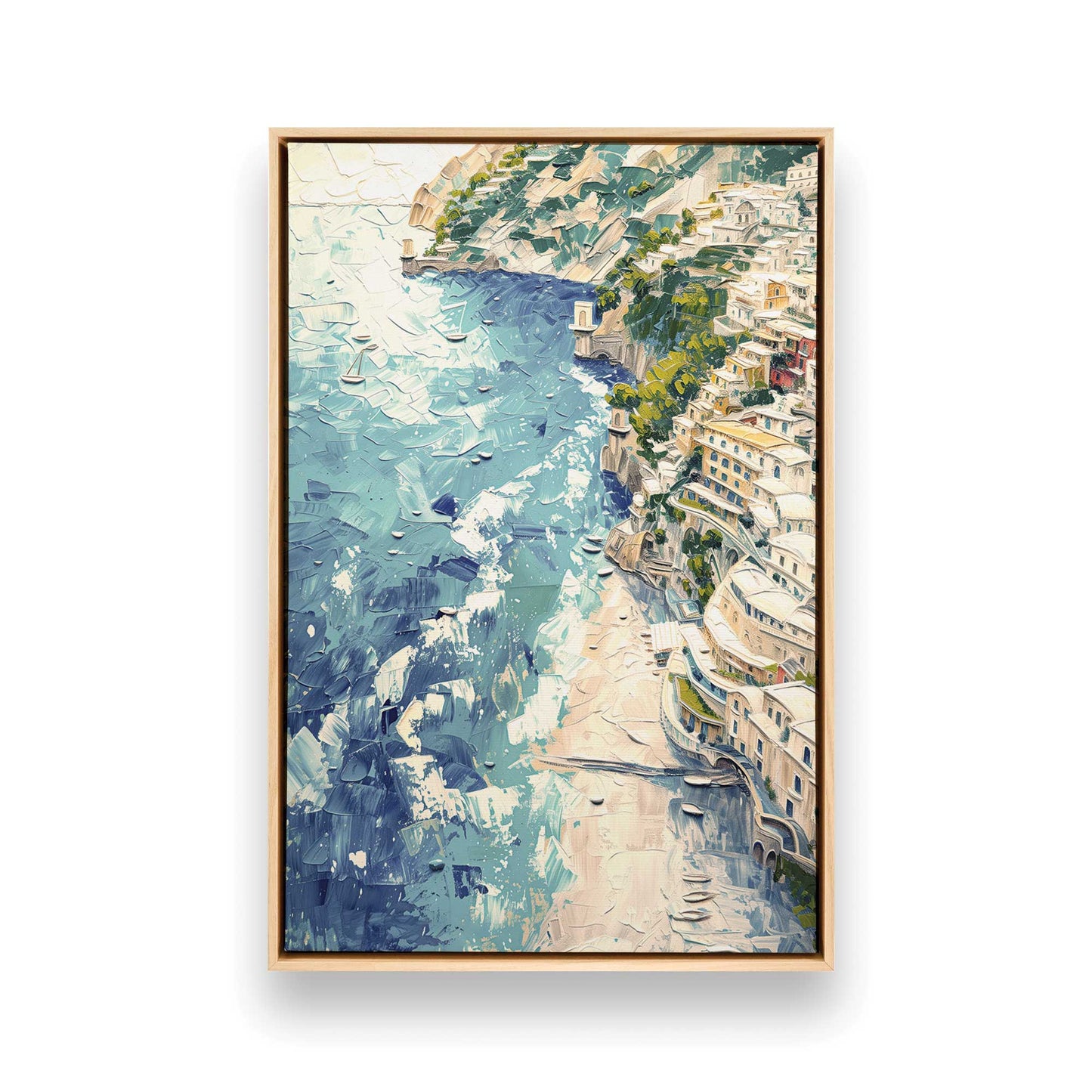 [Color:American Maple], Picture of art in a American Maple frame