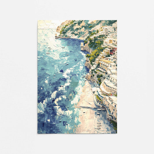 Positano Sunset Serenade Promotional Rolled Print