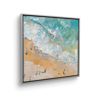 [Color:Polished Chrome], Picture of art in a Polished Chrome frame at an angle