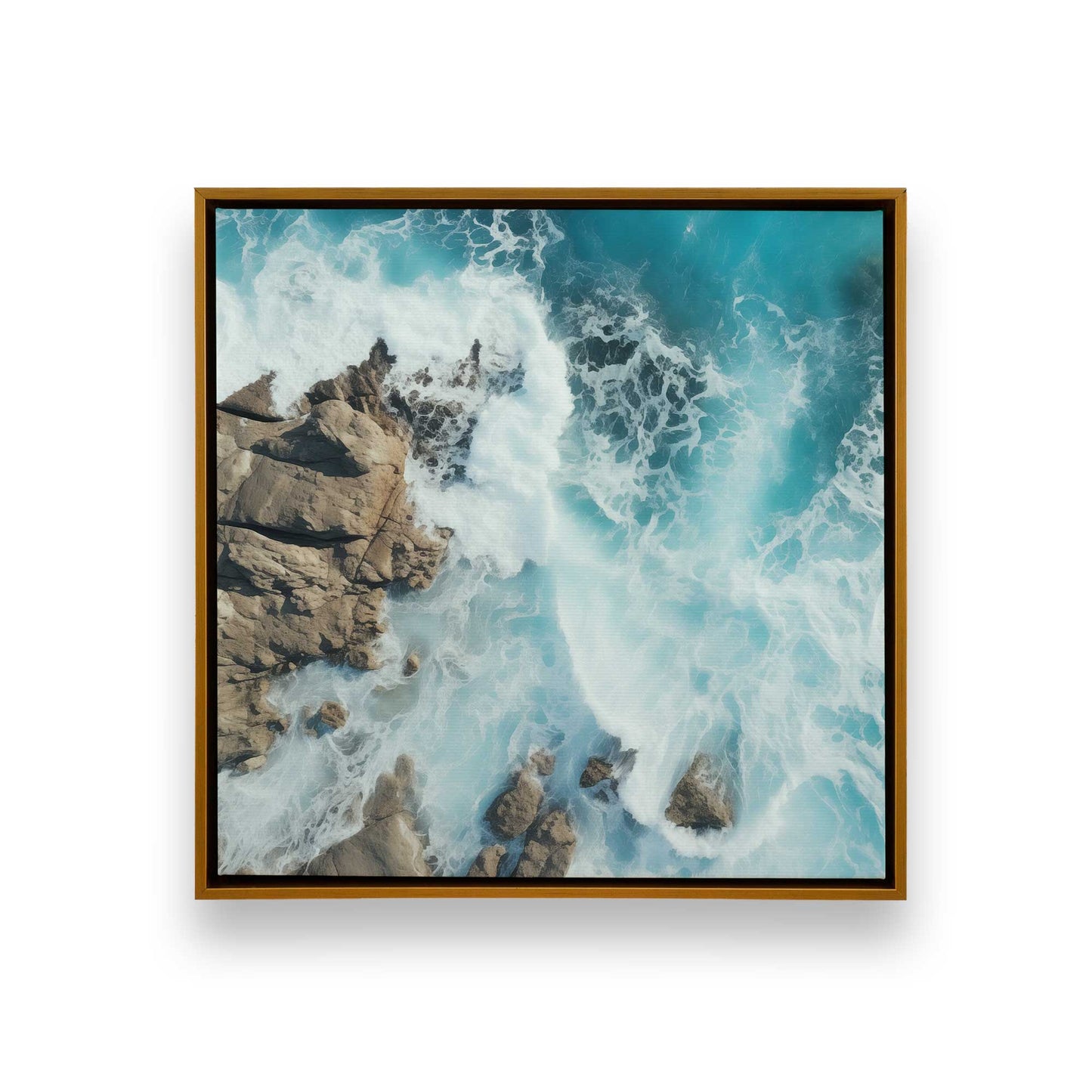 [Color:Polished Gold], Picture of art in a Polished Gold frame