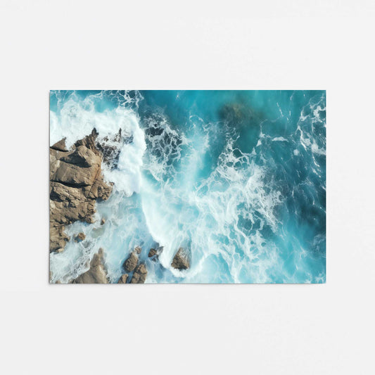 Sapphire Seaside Dance Promotional Rolled Print