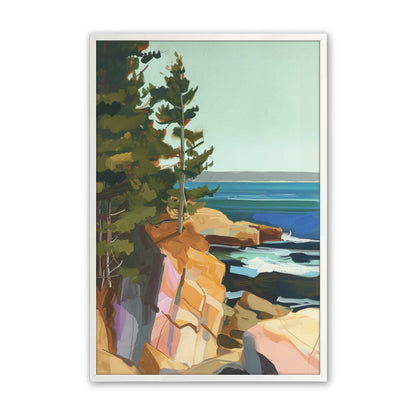 [Color:Opaque White], Picture of art in a Opaque White frame