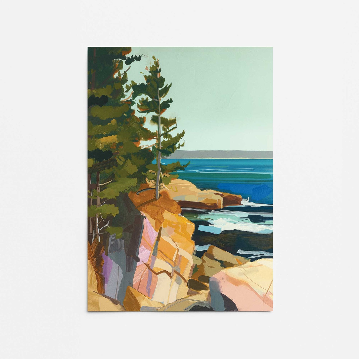Seacliff Whispers v1 Promotional Rolled Print