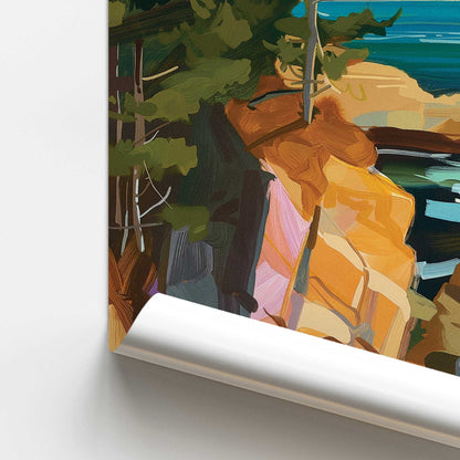 Seacliff Whispers v1 Promotional Rolled Print