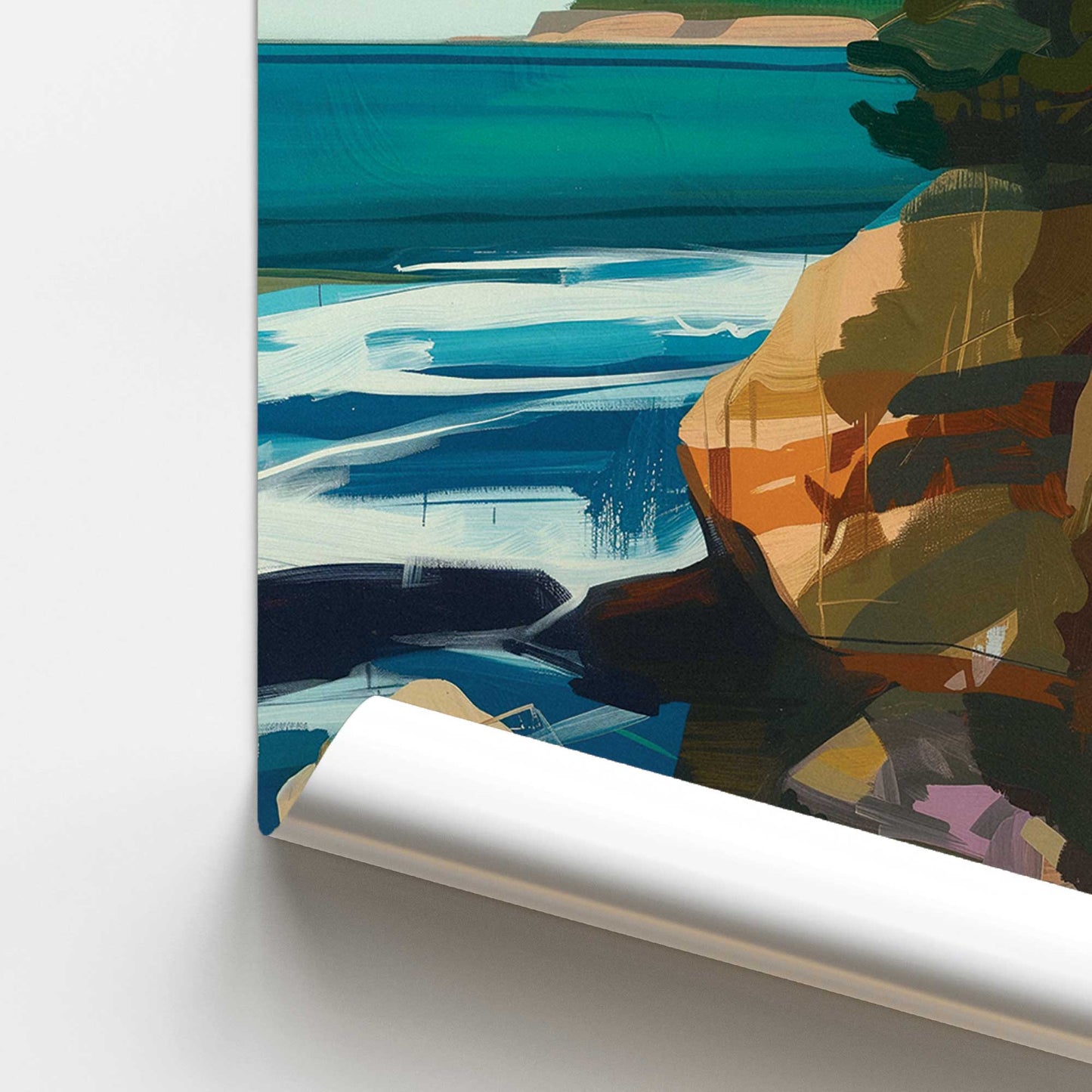 Seacliff Whispers v2 Promotional Rolled Print