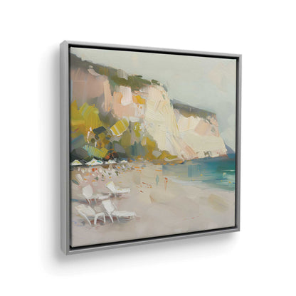 [Color:Polished Chrome], Picture of art in a Polished Chrome frame at an angle