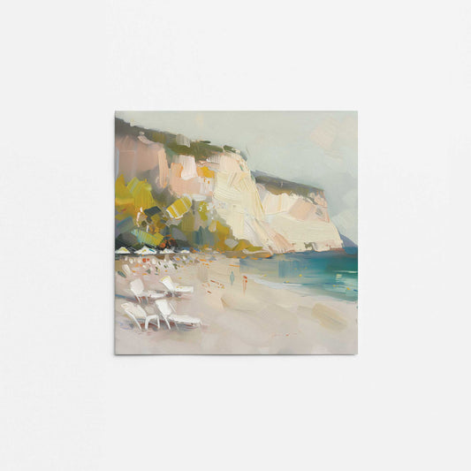 Seascape Sonata v1 Square Promotional Rolled Print